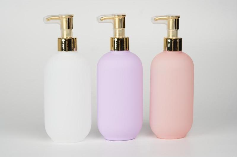 Frosted Pump Bottle Slim