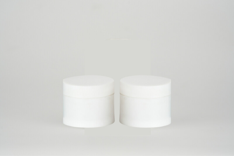 Cream Jar White