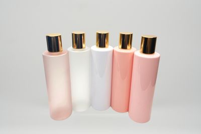 Tubular Bottle High With UV Gold Cap