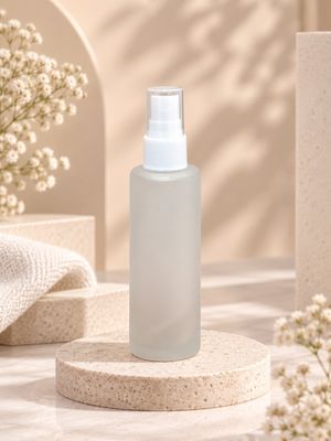 Mist Spray Frosted Glass Bottle