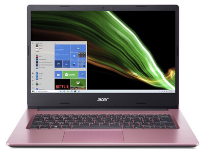 Acer Aspire 1 - 14" Celeron 4GB 64GB - Win 10 home - Pink