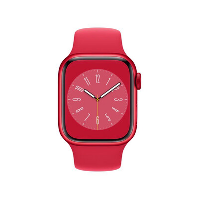 Apple Watch (41mm, Series 8, GPS) Aluminium Case - Red