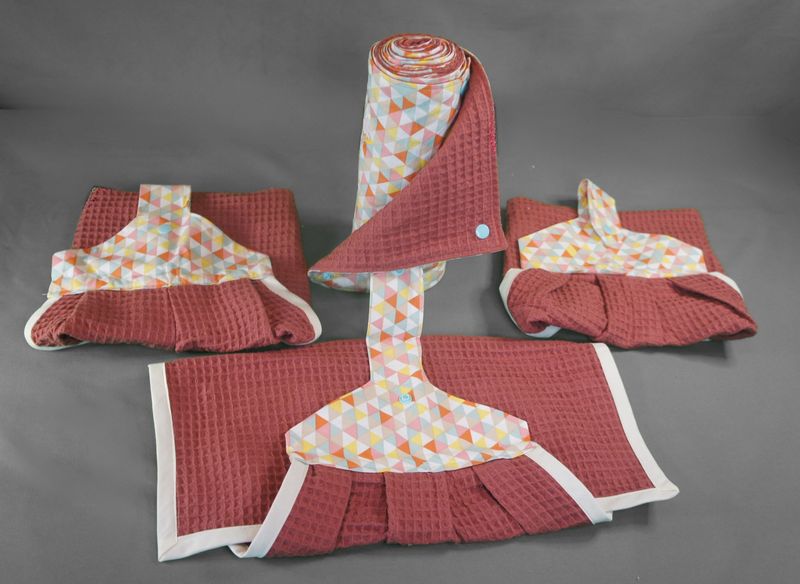Essuis tout lavable (10 feuilles) + 3 torchons