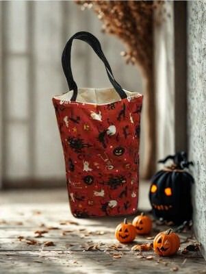 Sac à bonbon Halloween (Rouge)