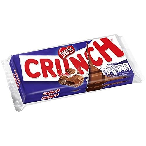 Nestle&#39; Crunch Chocolats au lait 100g