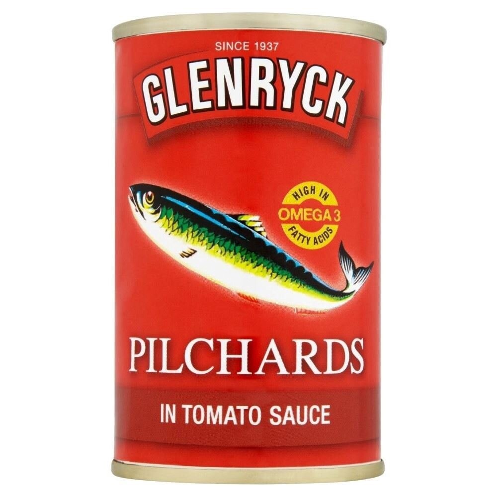 Glenryck Pilchards in Tomato Sauce 155g