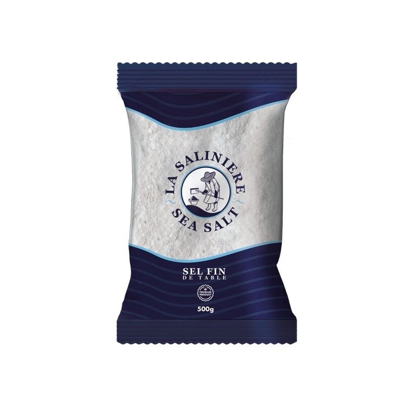 La Salinière Pillow Pouch Sel Fin (Fine Salt)*500g