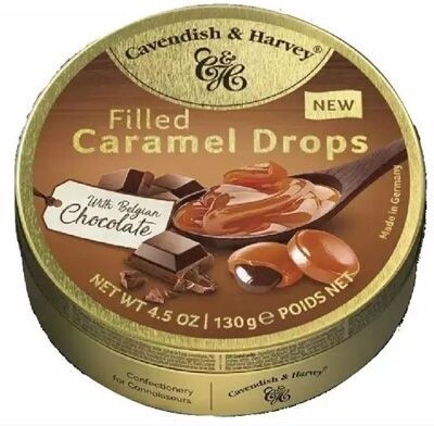 C&amp;H Filled Caramel Drop with Belgian Chocolate 130g