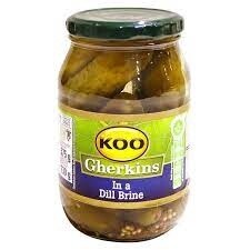 Koo Gherkins Dill Brine 375g