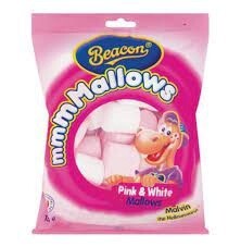 Mallows Pink &amp; White 150g