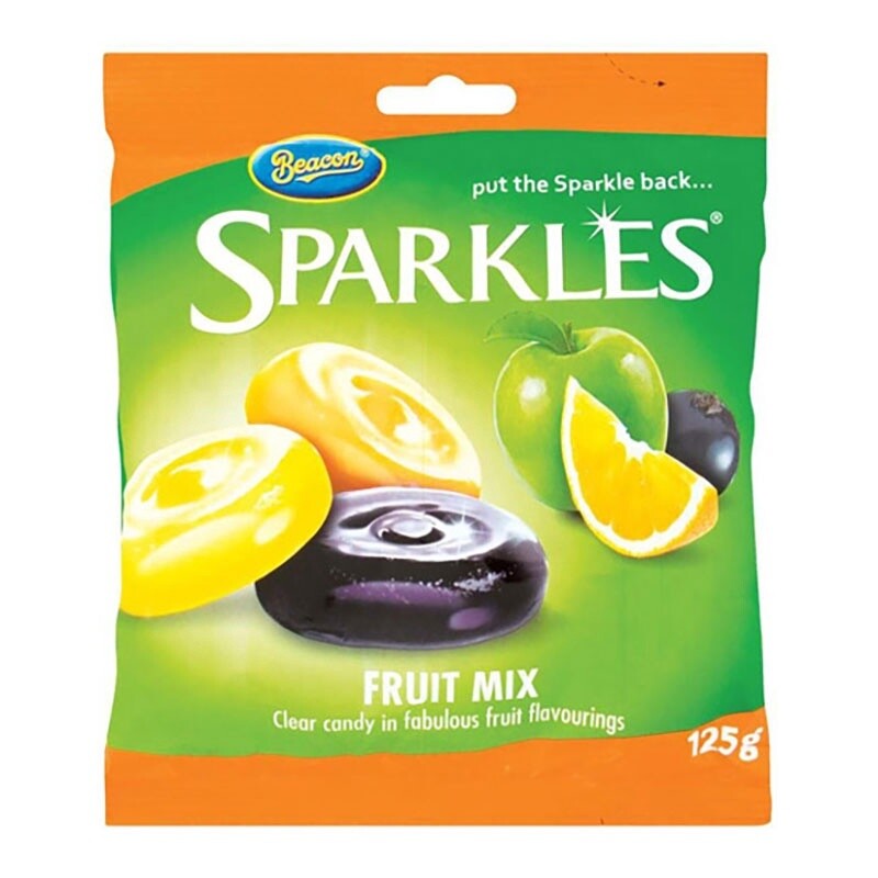 Sparkles Mixed Fruits 125g