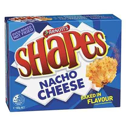 Shapes Nacho Cheese 160g