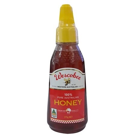 Wescobee Ezy Serve Natural Honey 500g