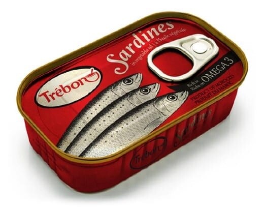 Trebon Saedines in Oil 125g