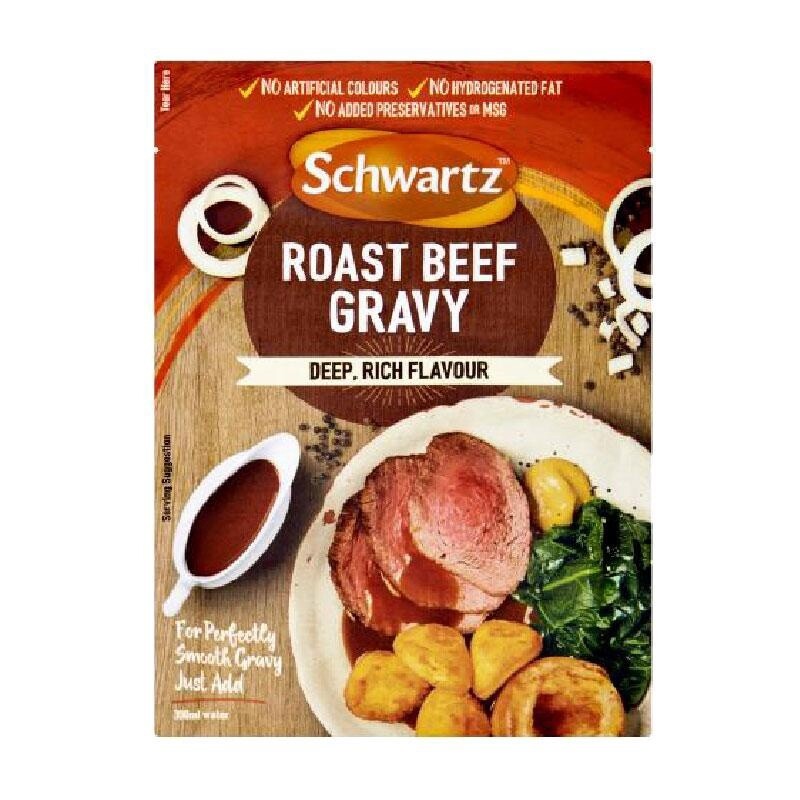 SCHWARTZ GRAVY ROAST BEEF 27G