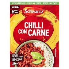 SCHWARTZ CHILI CON CARNE 41G