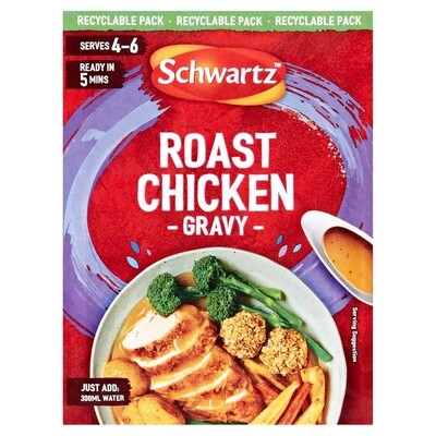 SCHWARTZ GRAVY ROAST CHICKEN 26G