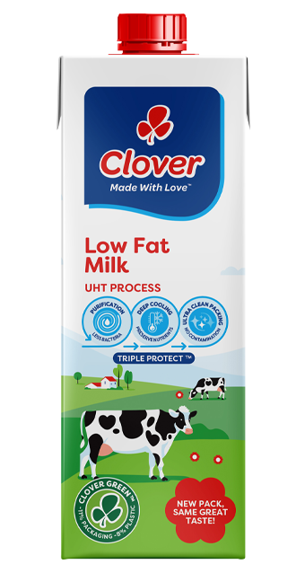 CLOVER MILK UHT LOW FAT 1LT