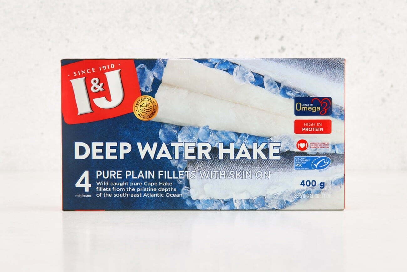 I&amp;J Hake Fillets 400g