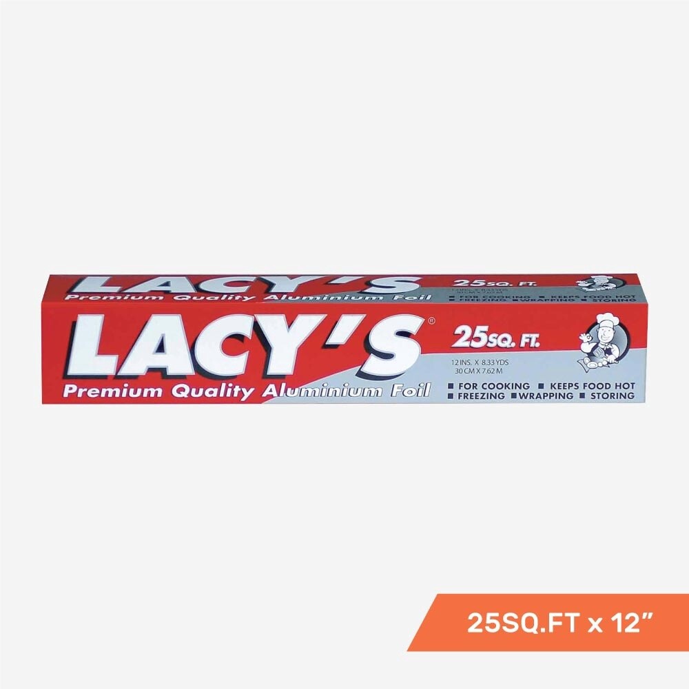 Quality Aluminum Foil 12&quot; x 25 Sq Ft (30Cm x 7.62M)