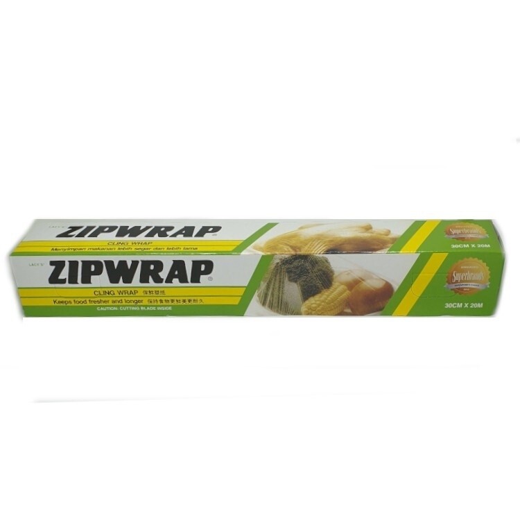 Zipwrap Cling Film Wrap 30Cm x 30m