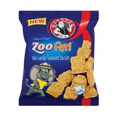 BAKERS MINI ZOOFARI 40g