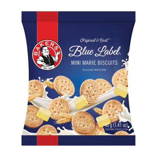 BAKERS MINI BLUE LABEL MARIE 40g