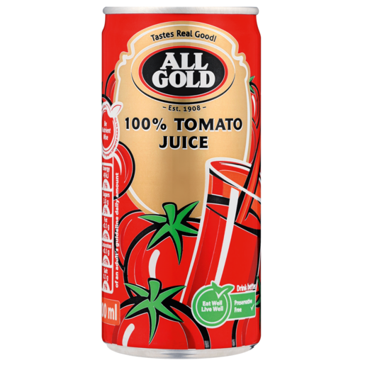 ALL GOLD CAN 200ml Tomato Juice