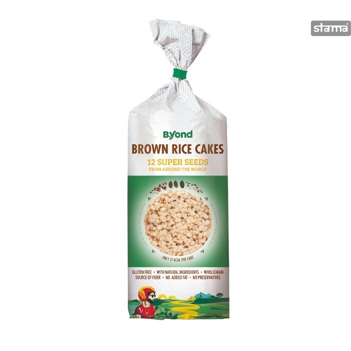 B.YOND RICE CAKES 100g 12 Super Seeds From Around The World