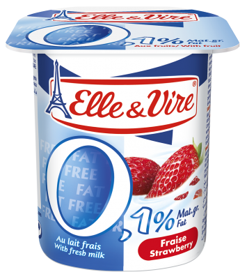 EV DESSERT LACTE 0% Fraise 125g