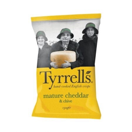 FFIELDS CRISPS Cheese &amp; Chive 150g
