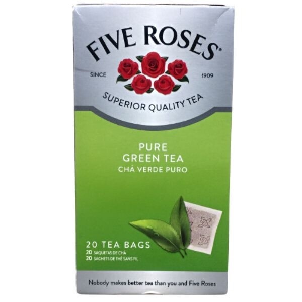 FIVE ROSES GREEN TEA x20 Plain 30g