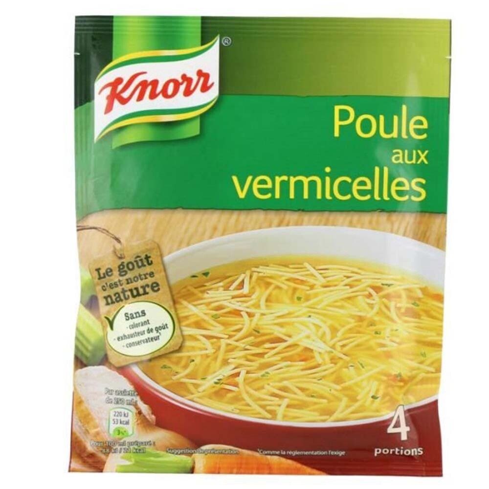 KNORR SOUPE ECO Poule aux Vermicelles 63g