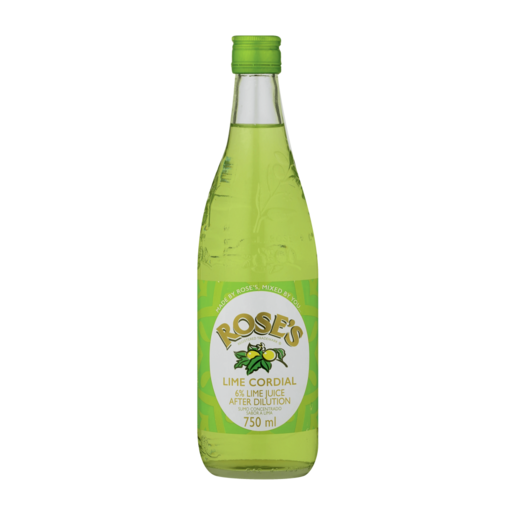 ROSES 750ml Lime Cordial