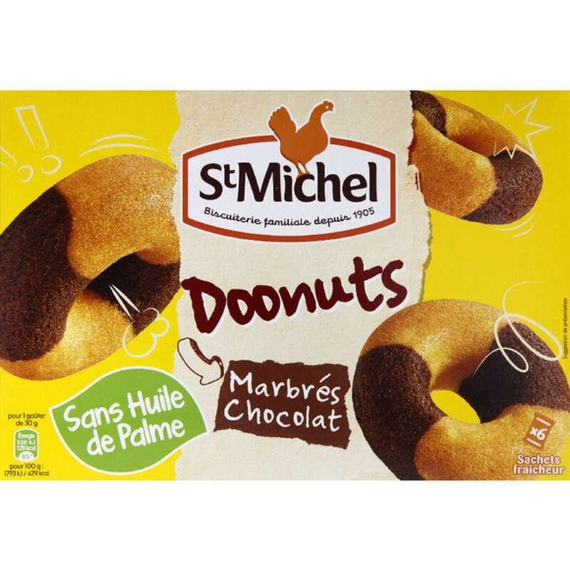 French DOONUTS Marbrés Chocolat 180g