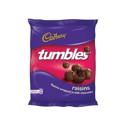 Cadbury Raisin Tumbles 65g