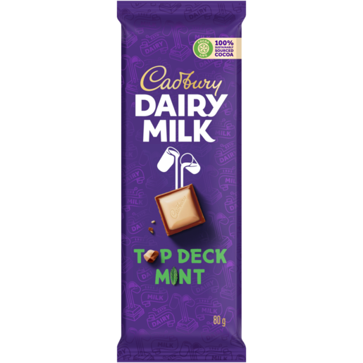 Cadbury Top Deck Mint 80g