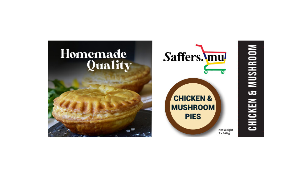 Chicken &amp; Mushroom Pies (2 in a box)