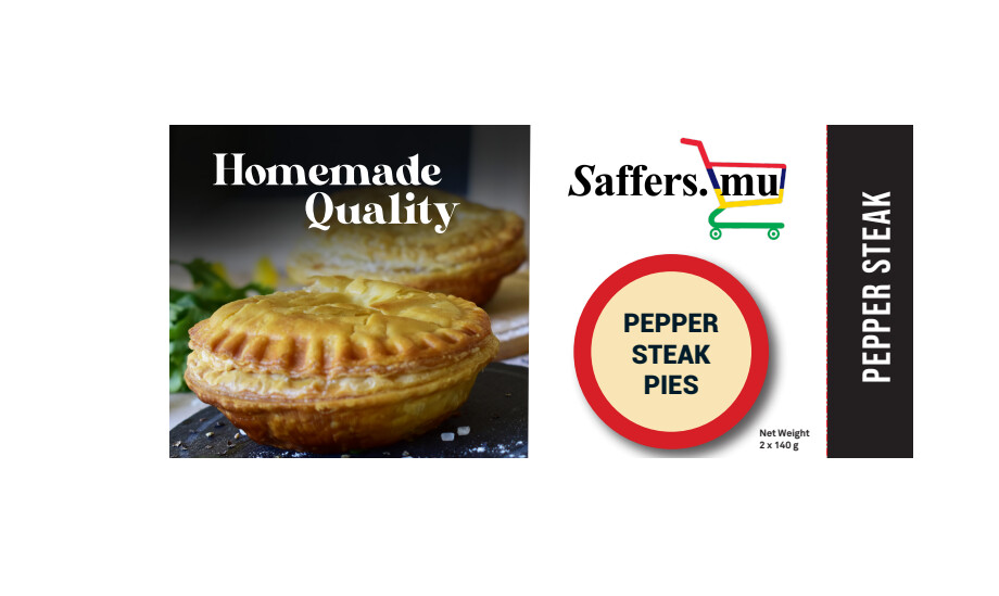 Pepper Steak Pies (2 in a box)