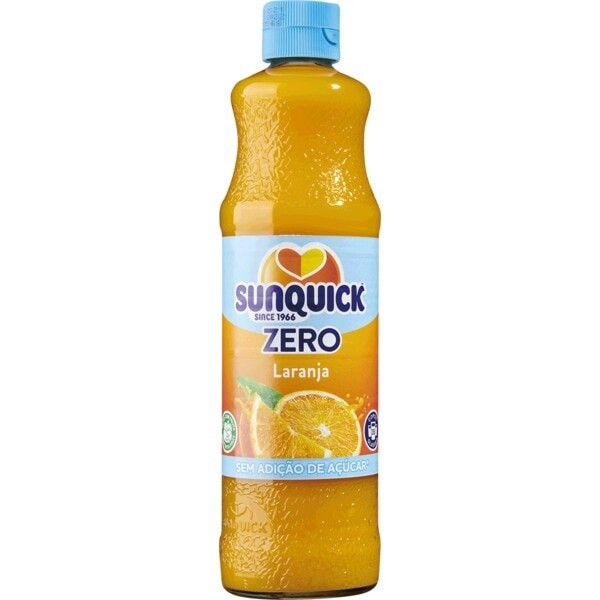 SUNQUICK ZERO ORANGE 700ML