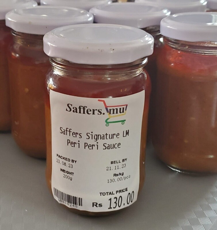 Saffers Signature LM Peri Peri Sauce
