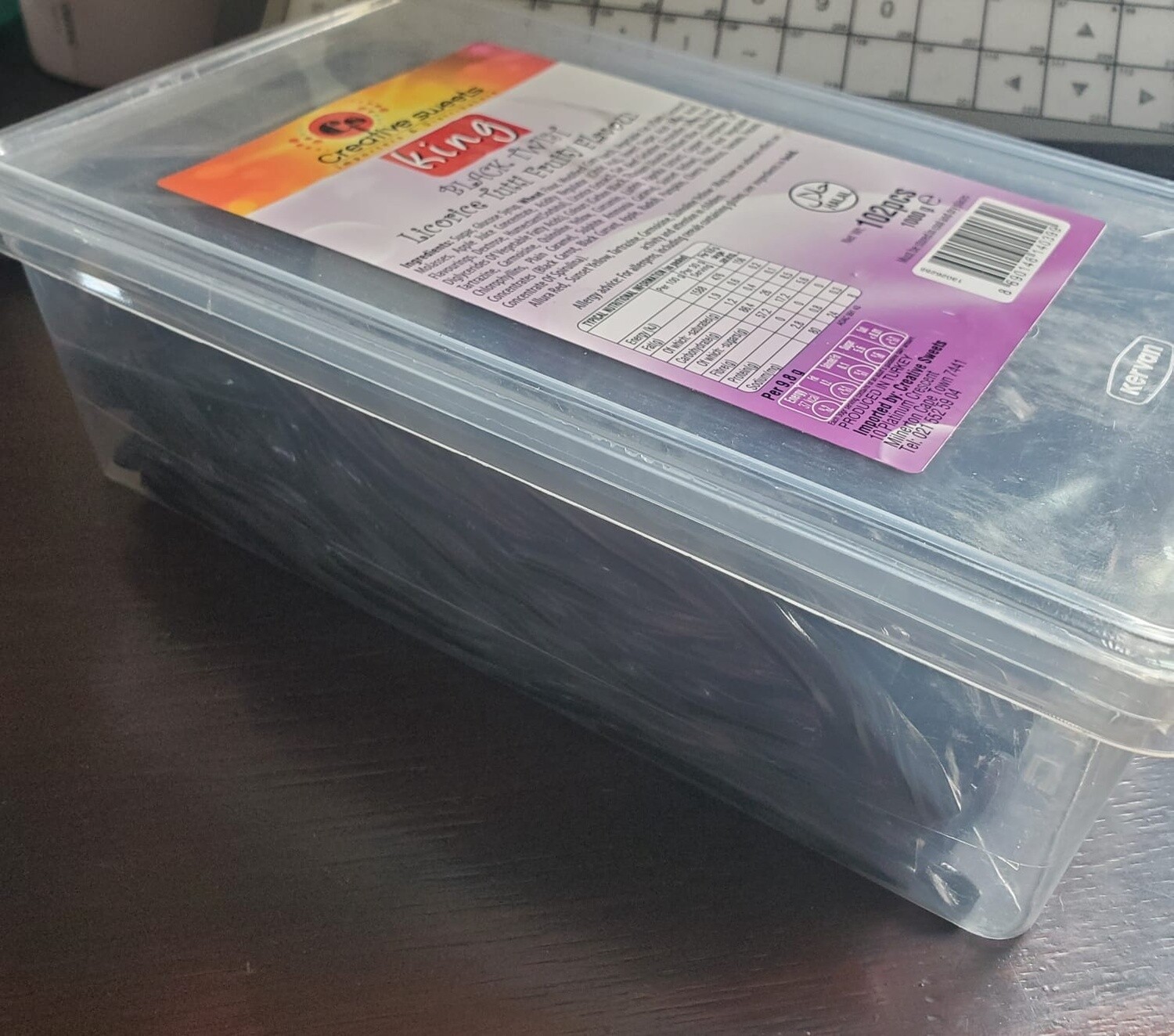 Liquorice single strips 1pc
