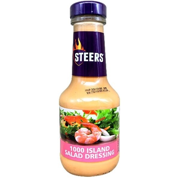 Steers 1000 Island Salad Dressing 375ml Bottle