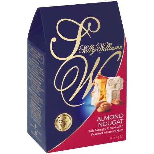 Almond mini box Sally Williams Nougat 45g Bar