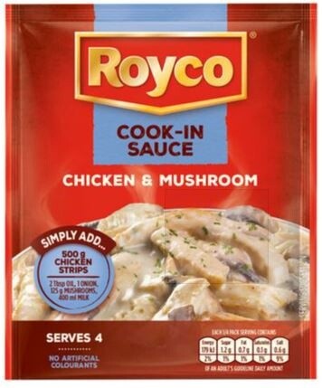 Royco Cook in Sauces 44g sachet Chicken &amp; Mushroom