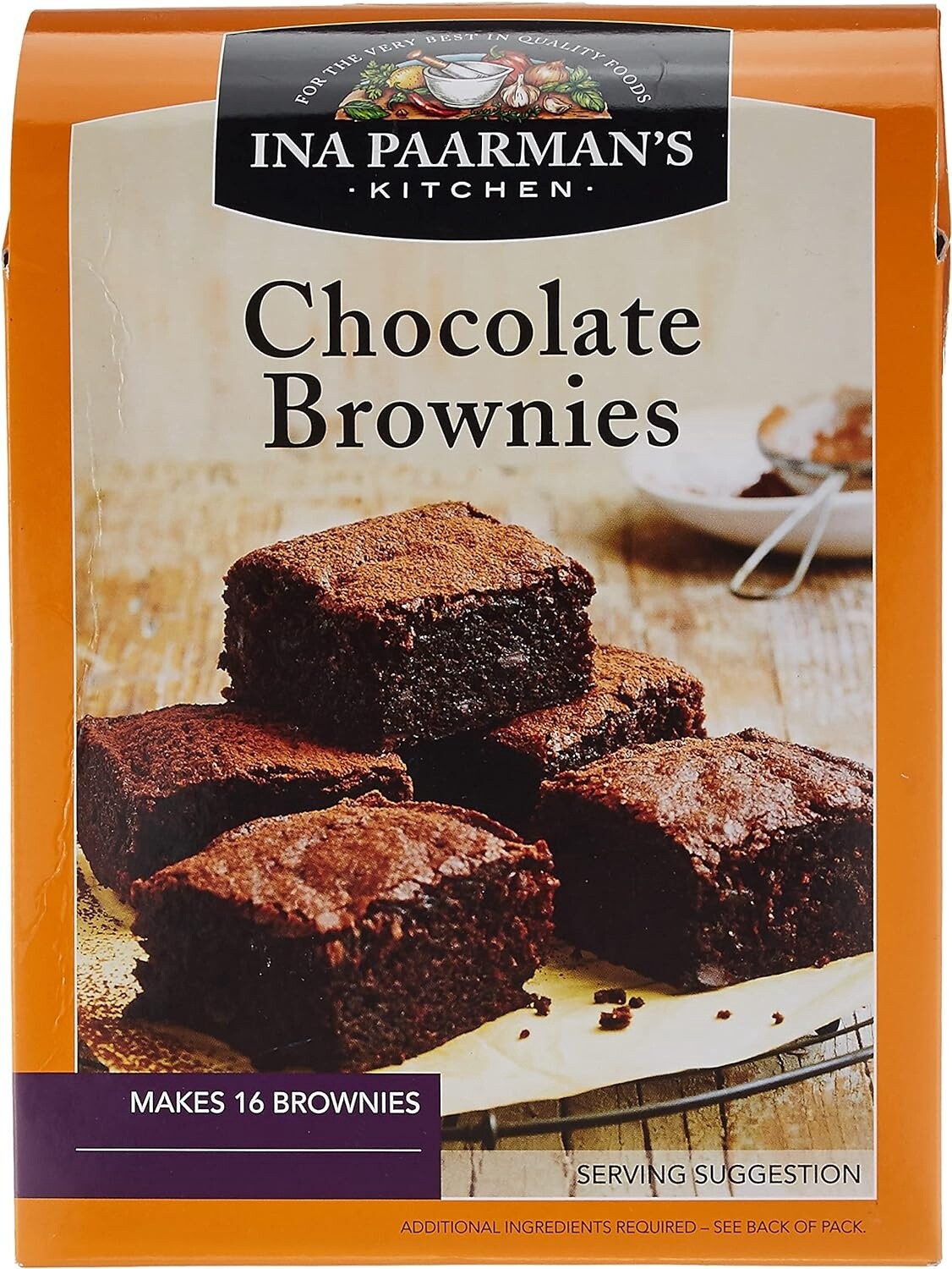 Chocolate Brownie Mix Ina Paarman Bake Mixe 550g Box