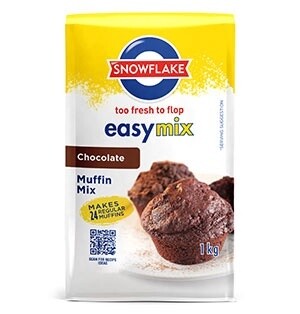Chocolate Muffin Mix Snowflake 500g Bag