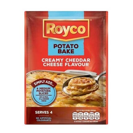 Royco Potato Bakes 41g Sachet Creamy Cheddar Cheese