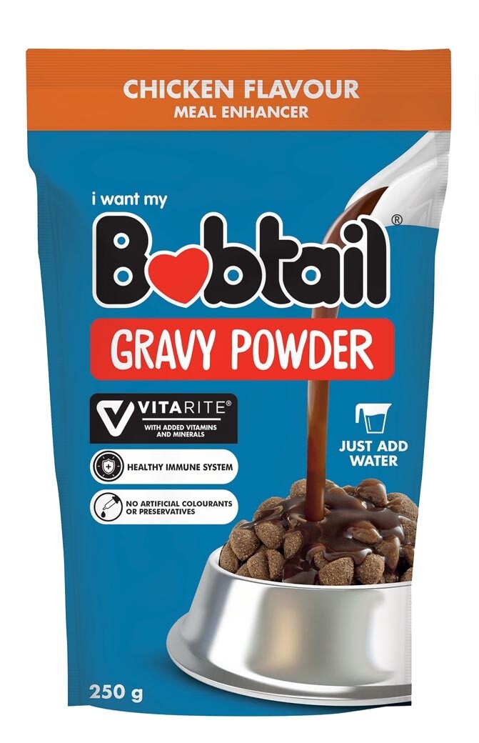 Chicken Bobtail Gravy Powder Meal Enhancer 250g Pack