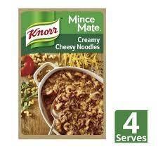 Knorr Creamy Cheesy Noodles Mince Mates 280g Pack